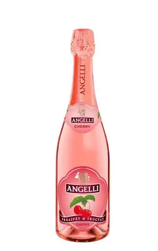 Vin Spumant Angelli, Rosu, Cocktail Cherry