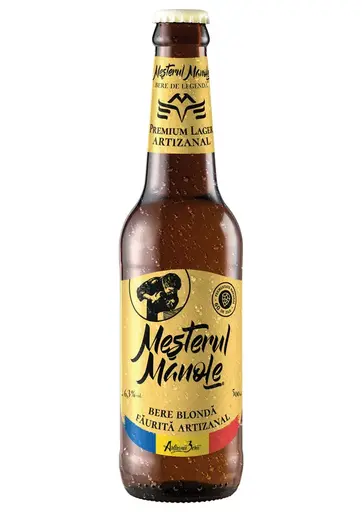 Bere artizanala blonda Mesterul Manole Premium