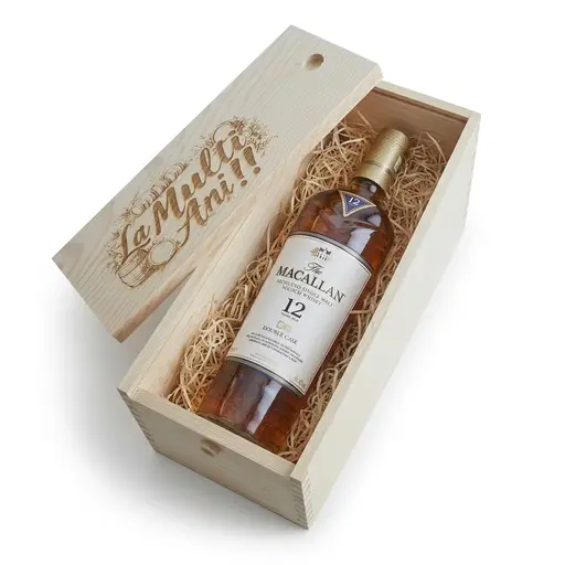 Whisky The Macallan 12 ani Double Cask, pachet cadou