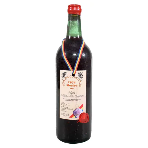 Vin rosu Merlot Dealu Mare 1974