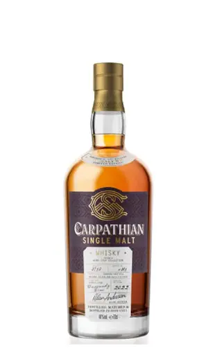 Carpathian Single Malt Burgundy Cask: Whisky Romanesc de Colectie