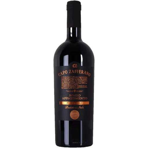 Vin Rosu Capo Zafferano,Appasimento, Sec