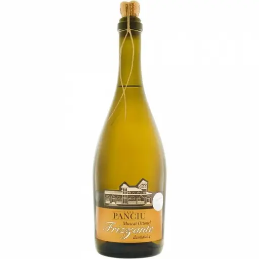 Vin frizzante alb demidulce Casa Panciu