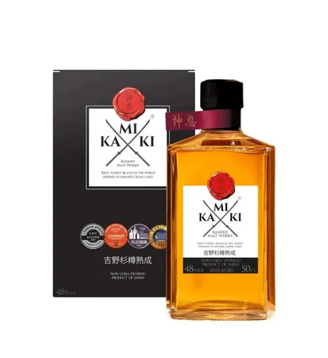 Kamiki Intense Wood Blended Malt Japanese Whisky