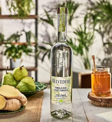 BELVEDERE ORGANIC INFUSIONS PEAR & GINGER VODKA