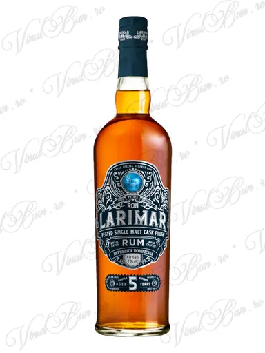 Rom Larimar Small Batch Peated Single Malt Cask 5 Ani