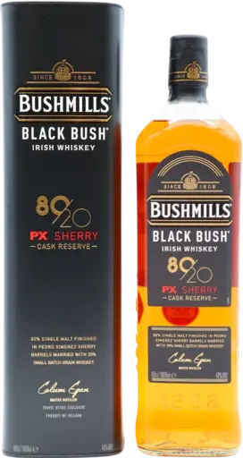 Bushmills Black Bush 80/20 PX Sherry Cask Irish Whiskey