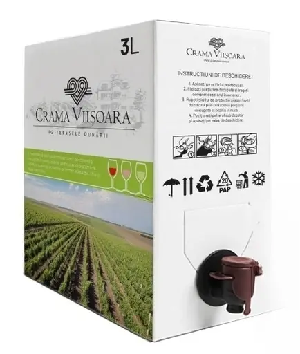 Crama Viisoara Vin Bag in Box Rosu Demidulce