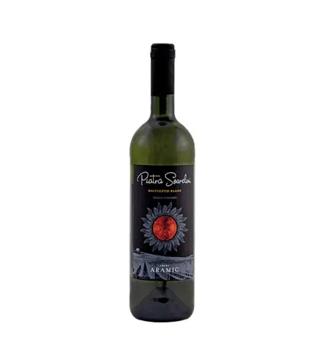 Crama Aramic piatra soarelui sauvignon blanc vin alb sec