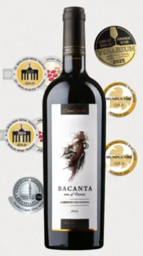 Vin rosu sec Crama Girboiu Bacanta Cabernet Sauvignon