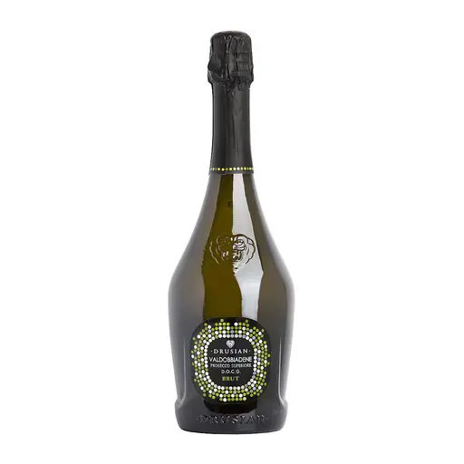 Prosecco alb Italia, DRUSIAN Valdobbiadene Superiore DOCG, brut, 1, Magnum Cutie Lemn