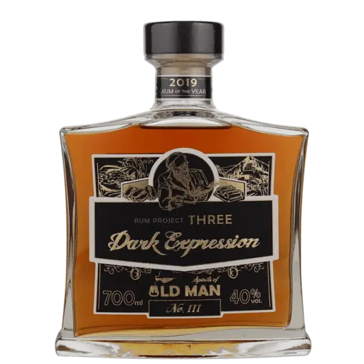 Old Man Dark Expression