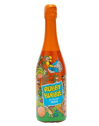 Sampanie copii Robby Bubble Piersici