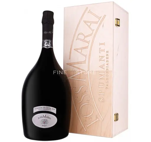Foss Marai Strada Di Guia 109 Prosecco Valdobbiadene DOCG Brut Cutie Lemn