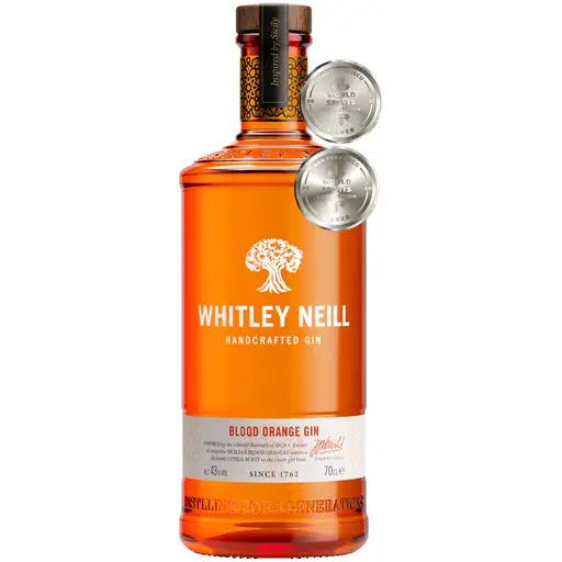 Whitley Neill Portocale Rosii, Blood Orange Vodka