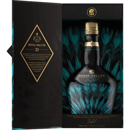 Royal Salute 21YO Harris Reed Blue Limited Edition