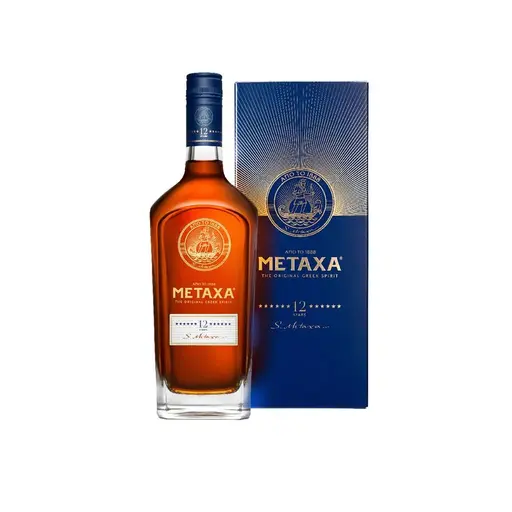 Coniac Metaxa 12, alcool