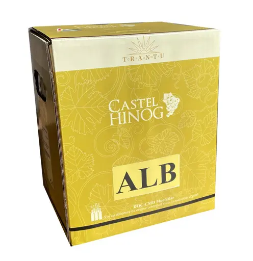 Crama Trantu Castel Hinog Alb Demisec Bag in Box