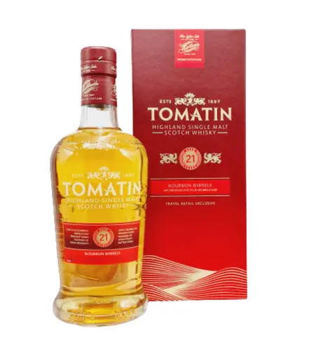 Tomatin 21 Ani Bourbon Barrels Whisky