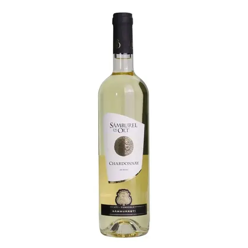 Vin alb demisec Samburel de Olt Chardonnay, alcool