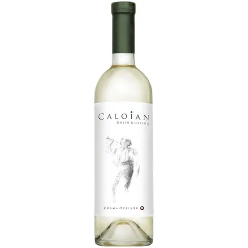 Vin Alb Caloian Rhein Riesling, Sec
