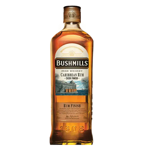 Bushmills Caribbean Rum Cask Finish Irish Whiskey