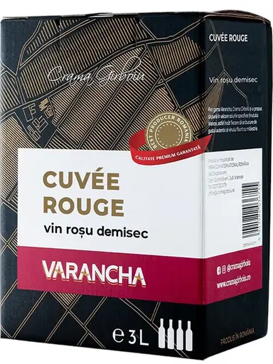 Girboiu Bag in Box Rosu de Varancha Demisec