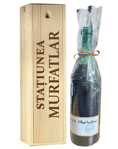Vin Vinoteca Murfatlar Chardonnay 1980 Cutie Lemn