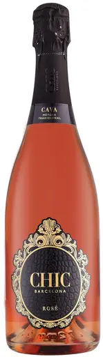 Vin spumant rose demisec CAVA Chic Barcelona, Trepat