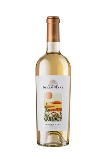 Vin alb sec Domeniile Dealu Mare, Sauvignon Blanc si Feteasca Alba