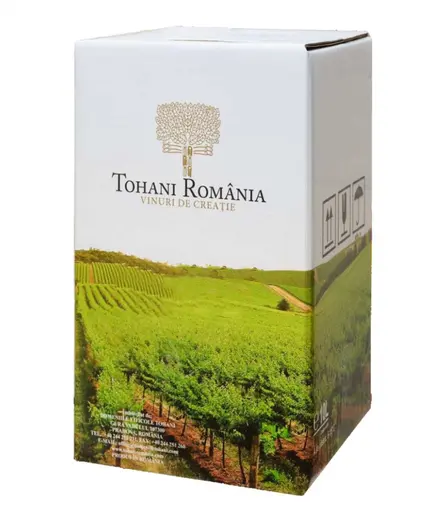 Domeniile Tohani Sauvignon Blanc Alb Sec Bag In Box