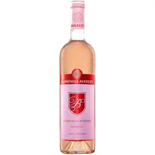 Vin rose demidulce Domeniile Averesti Busuioaca de Bohotin, 12 sticle