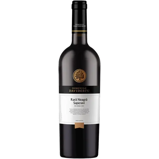 Vin Rosu Domeniile Davidescu, Rara Neagra & Saperavi, Sec