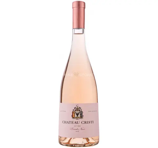 Vin rose sec Chateau Cristi Pinot Noir