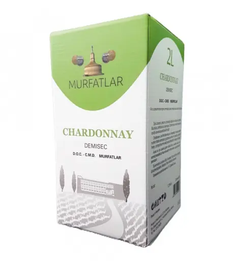 Crama Statiunea Murfatlar Vin Sauvignon Blanc & Chardonnay Demisec Bag in Box