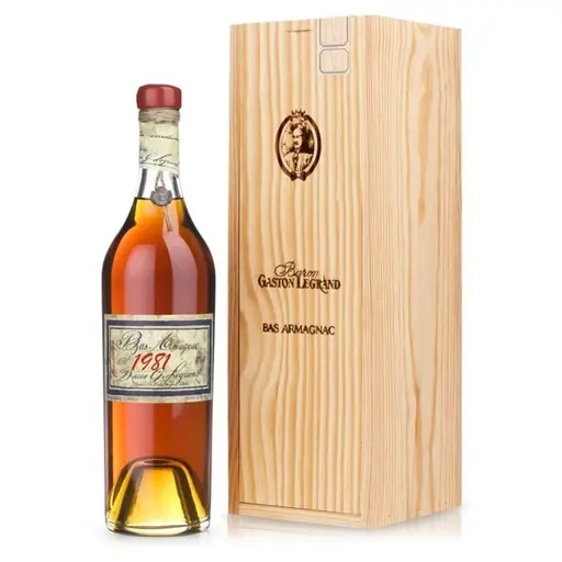 Armagnac Baron Gaston Legran 1981