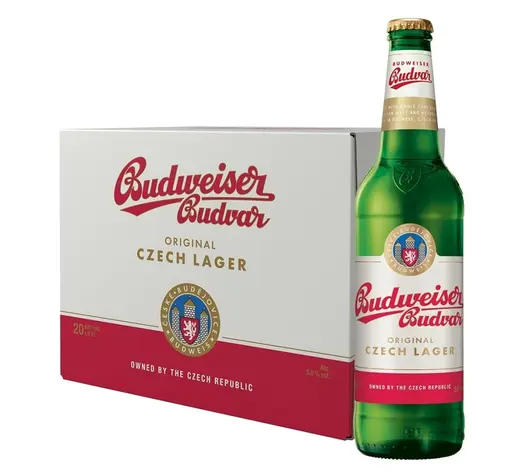 Budweiser Budvar - Bere Lager - 20 buc. x, - sticla