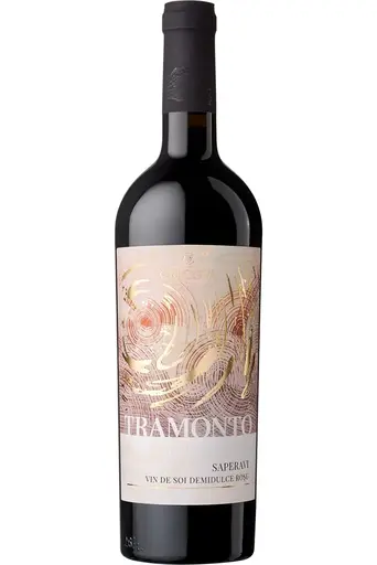 Vin Cricova Tramonto Saperavi Rosu Demidulce