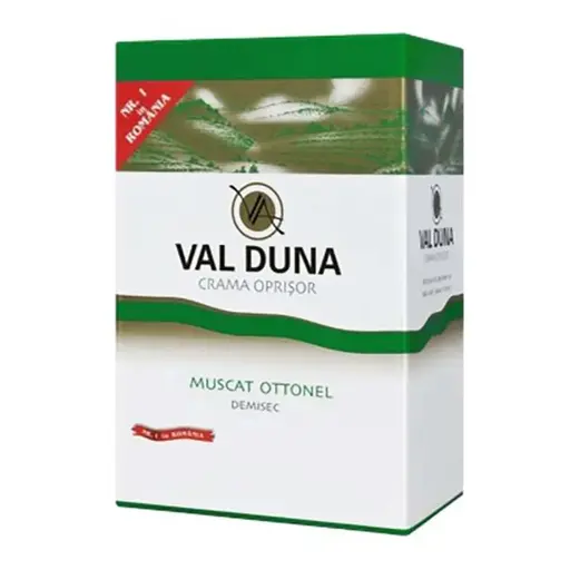 Vin Alb Demisec Val Duna Muscat Ottonel, Alcool