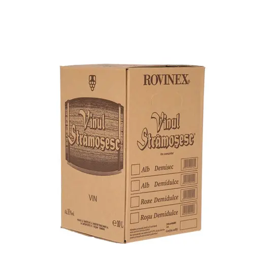 Rovinex Vinul Stramosesc Vin Rosu Demidulce BIB