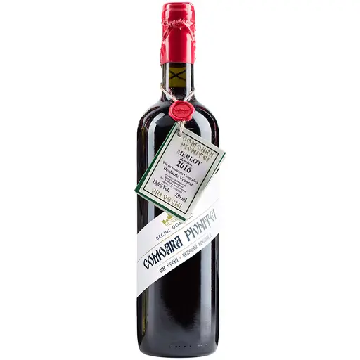 Vin Rosu Comoara Pivnitei Merlot Cotesti, Sec
