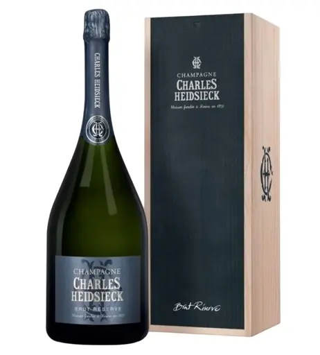 Charles Heidsieck Champagne Brut Reserve Wooden Box