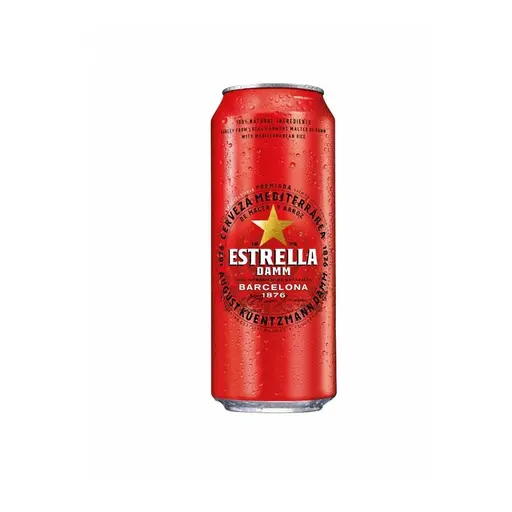 Bere blonda Estrella Damm, sticla