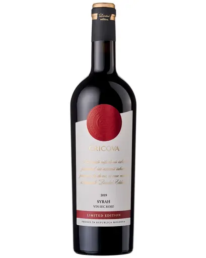 Vin rosu sec Cricova Editie Limitata, Shiraz
