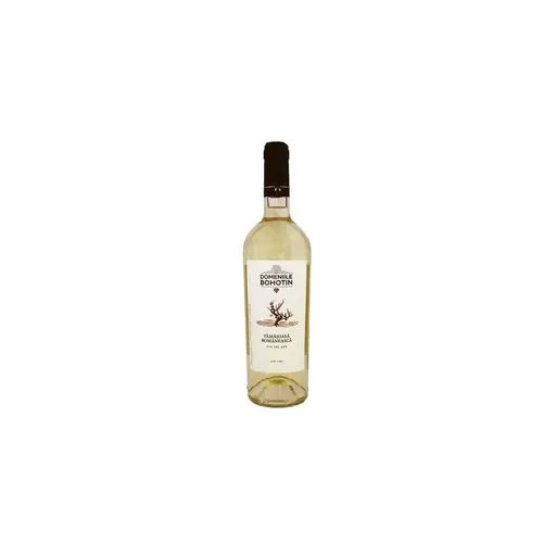 Vin alb sec Simbol Tamaioasa Domeniile Bohotin, alcool