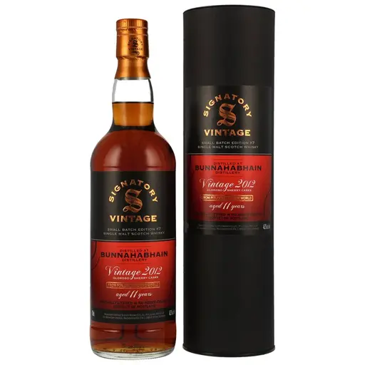 Signatory Vintage Bunnahabhain 2012 Oloroso Sherry Cask 11 Ani
