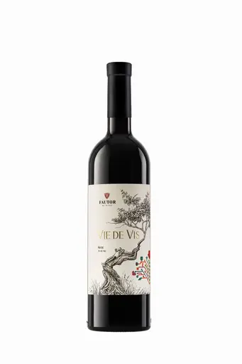 Vin rosu sec Fautor Vie de Vis, Merlot