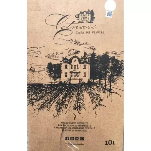 Cotnari Vin Alb Demidulce Tamaioasa Romaneasca BIB