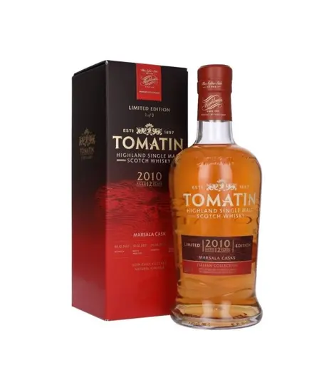 Tomatin Italian Collection Highland Single Malt Scotch Whisky Marsala Casks