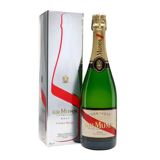 Mumm Sampanie Cordon Rouge Carton Box